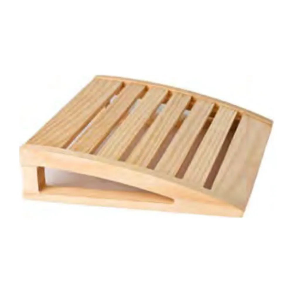 Head rest. Radiata Pine. 38 x 32 x 8 cm.