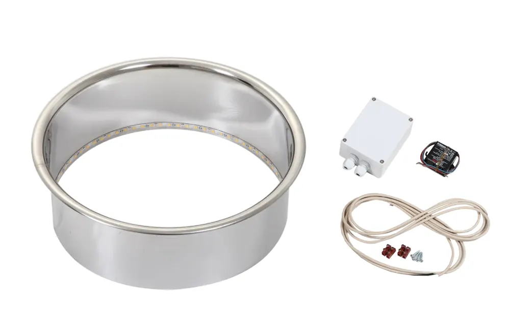 Embedding flange LED (PC70/PC90/PC110/PC100/135) Steel