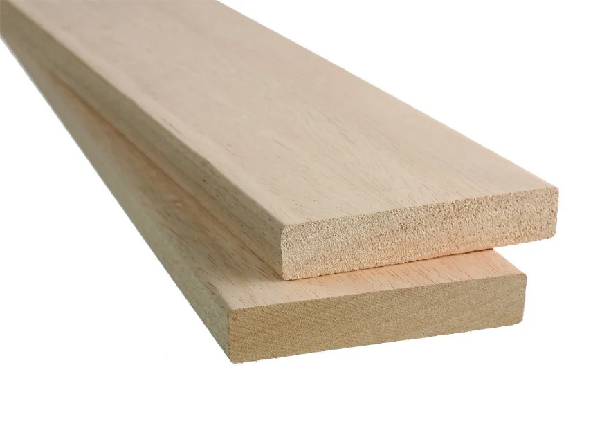 Abachi sauna benching