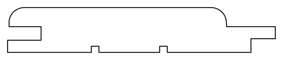 STP sauna timber profile drawing