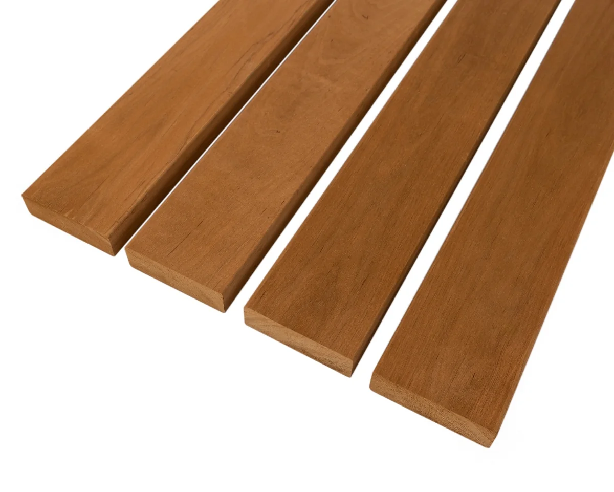Thermo alder sauna benching